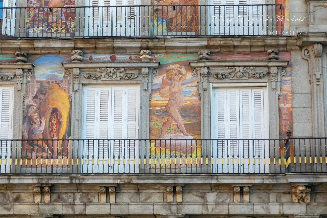 馬德里景點|Plaza Mayor 馬約爾廣場,西班牙最知名主廣場 36 Plaza Mayor de Madrid3