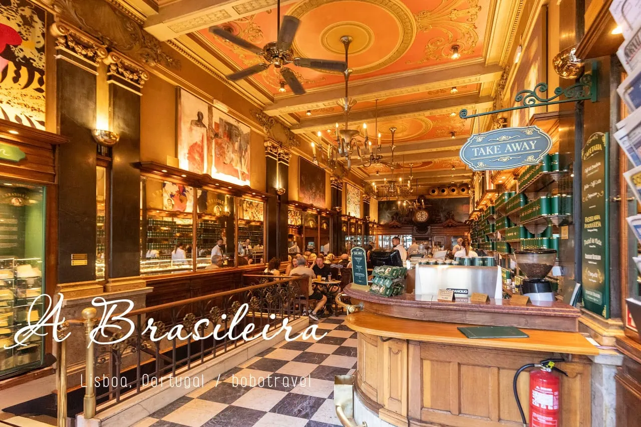 里斯本咖啡廳|巴西人咖啡館 Café A Brasileira,誕生葡萄牙傳奇詩篇 49 A Brasileira