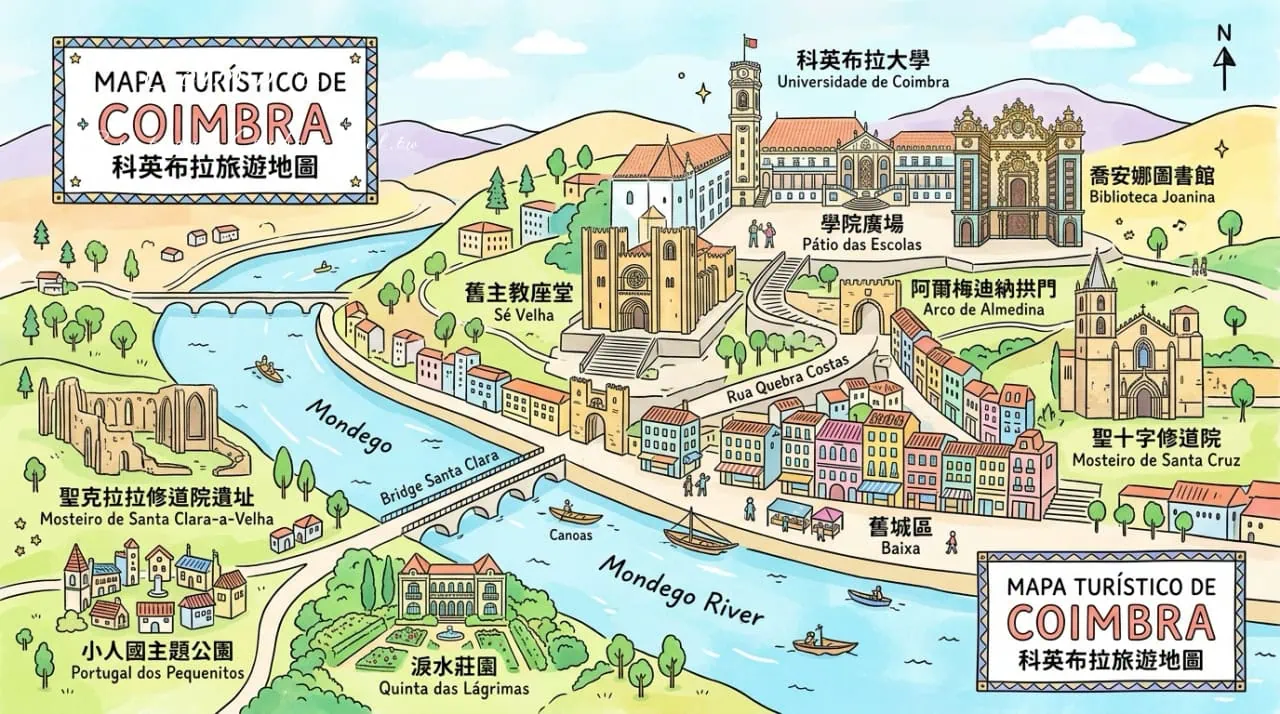 葡萄牙|12個Coimbra科英布拉景點推薦,走進葡語世界最古老大學 39 Coimbra75
