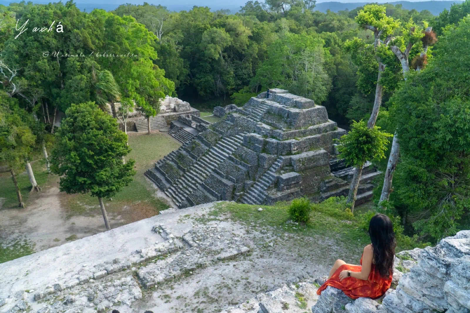 瓜地馬拉|亞克斯哈 Yaxhá 旅遊:Yaxhá 交通、景點、行程安排,在湖畔金字塔上看叢林日落 81 Yaxha 10