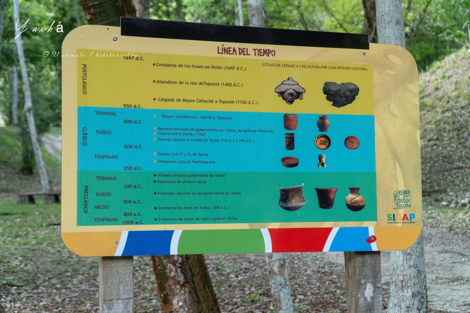瓜地馬拉|亞克斯哈 Yaxhá 旅遊:Yaxhá 交通、景點、行程安排,在湖畔金字塔上看叢林日落 53 Yaxha 3